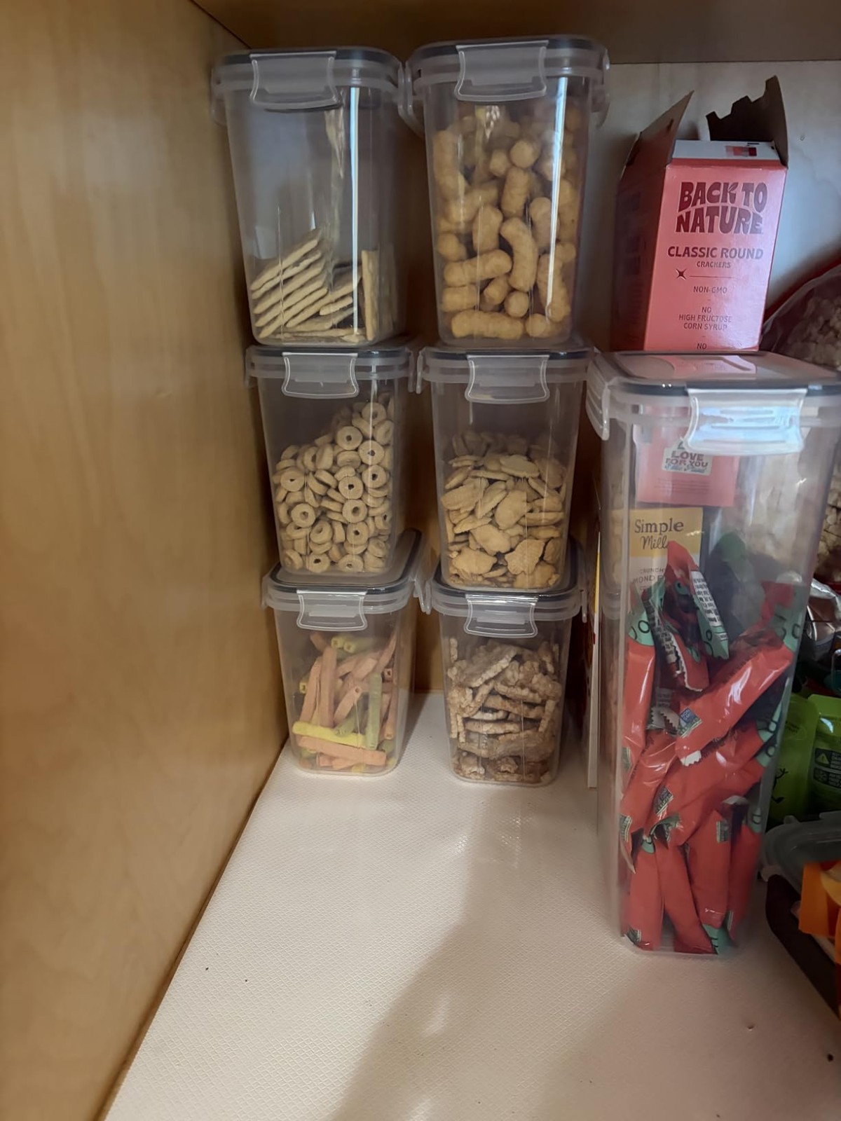 24 PCS Airtight Kitchen Storage Canisters – BPA-Free & Dishwasher Safe