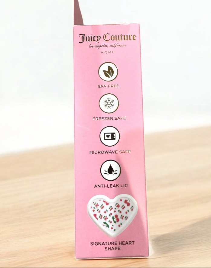 Juicy Couture Home 24pc Snacking Container / Set Of 2