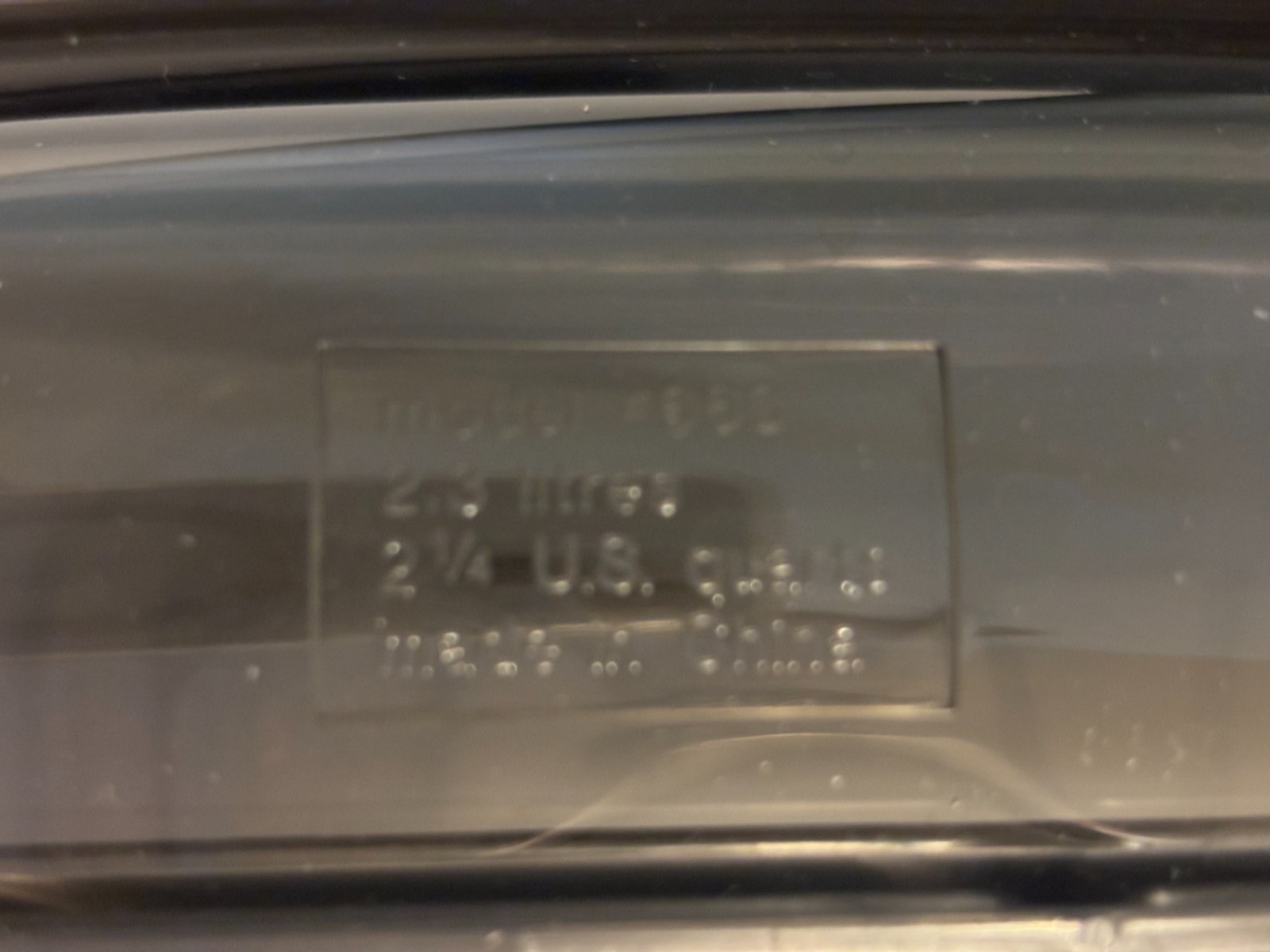 Food Saver 2.25 Qt Cannister With Lid Black With Spatula 663 Marinator