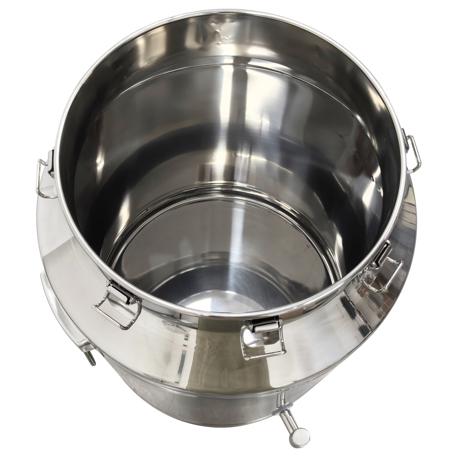 304 Stainless Steel Fermenter Tank 64L Capacity Sealing Storage Tank with Faucet