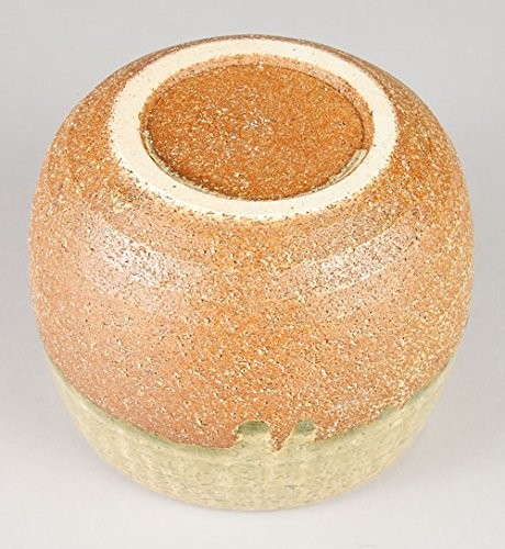 Ohitsu Rice Pot Vidro Glaze 11-05 Iga Ware Japan