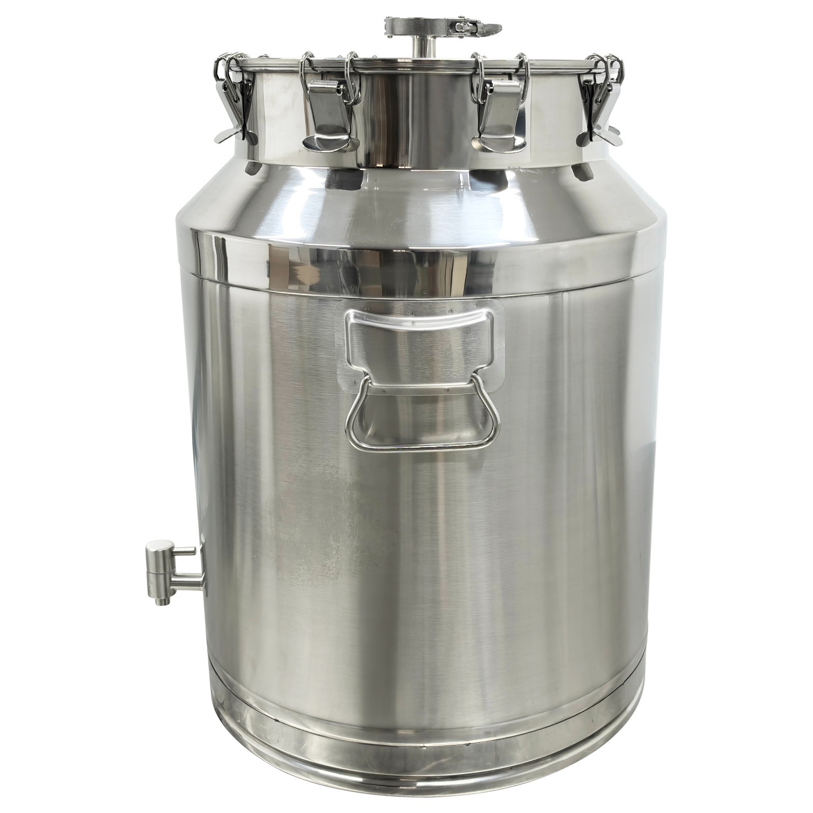 304 Stainless Steel Fermenter Tank 64L Capacity Sealing Storage Tank with Faucet