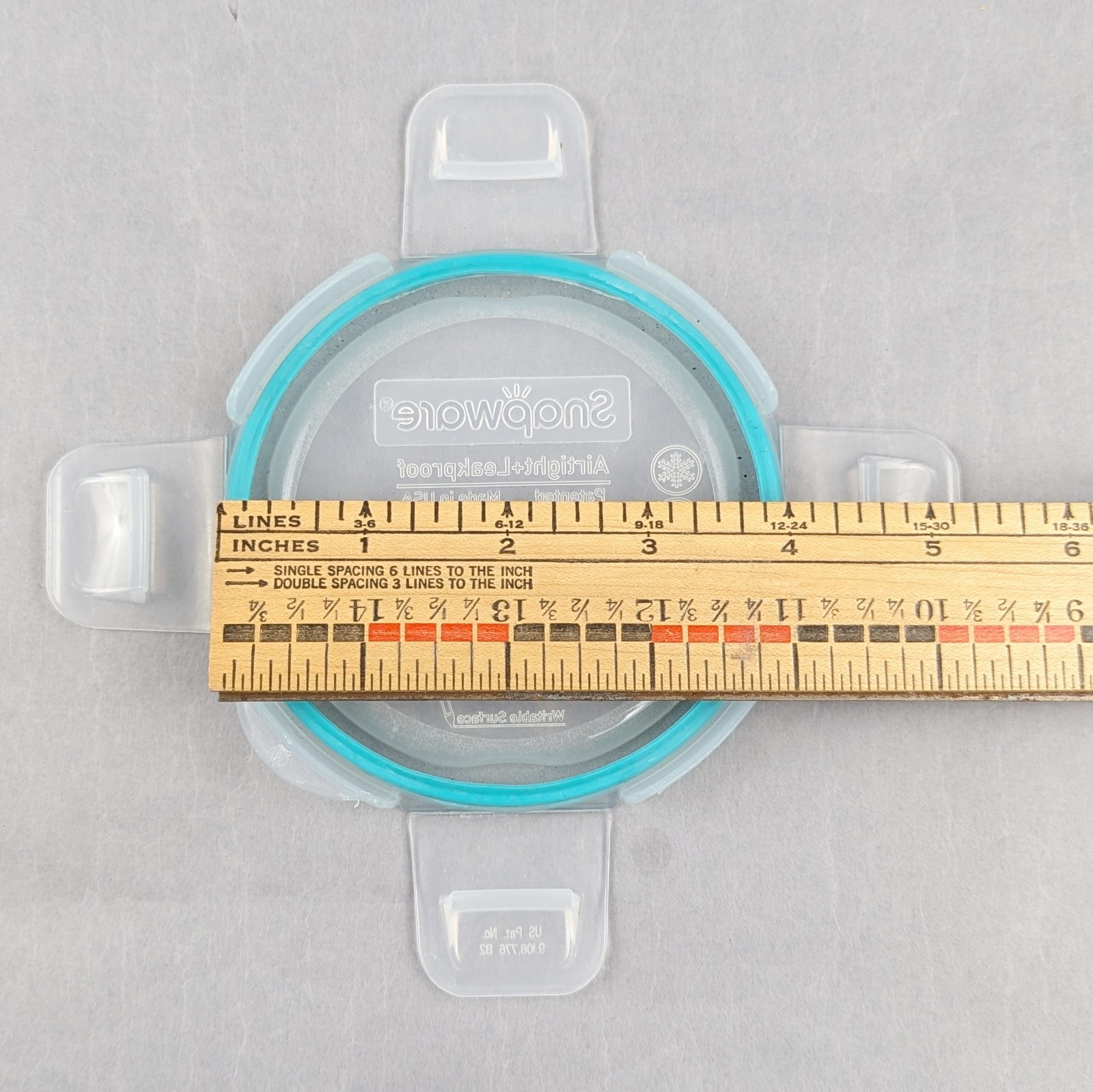 Pyrex Snapware Plastic Storage Lid Replacement 4 inch Round