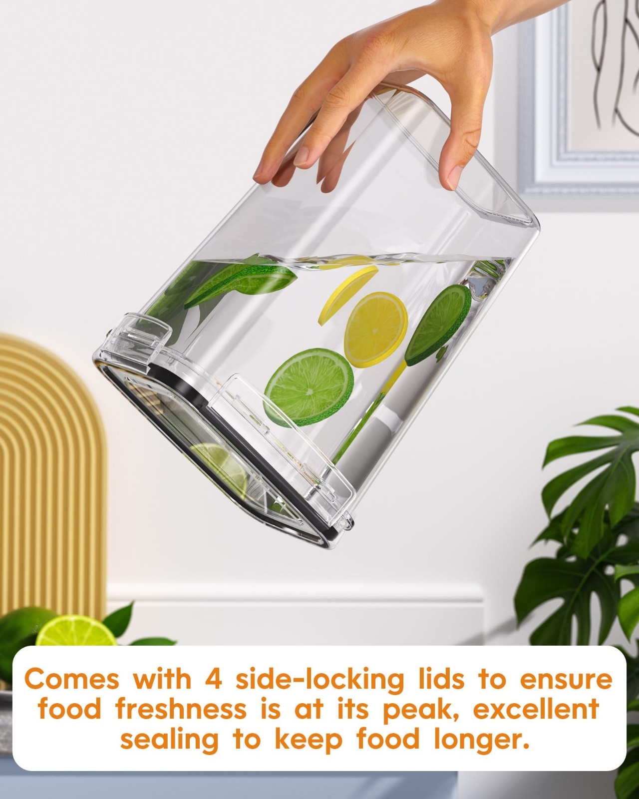 15 PCS Airtight Food Storage Containers Set – BPA-Free, Leak-Proof Canisters for