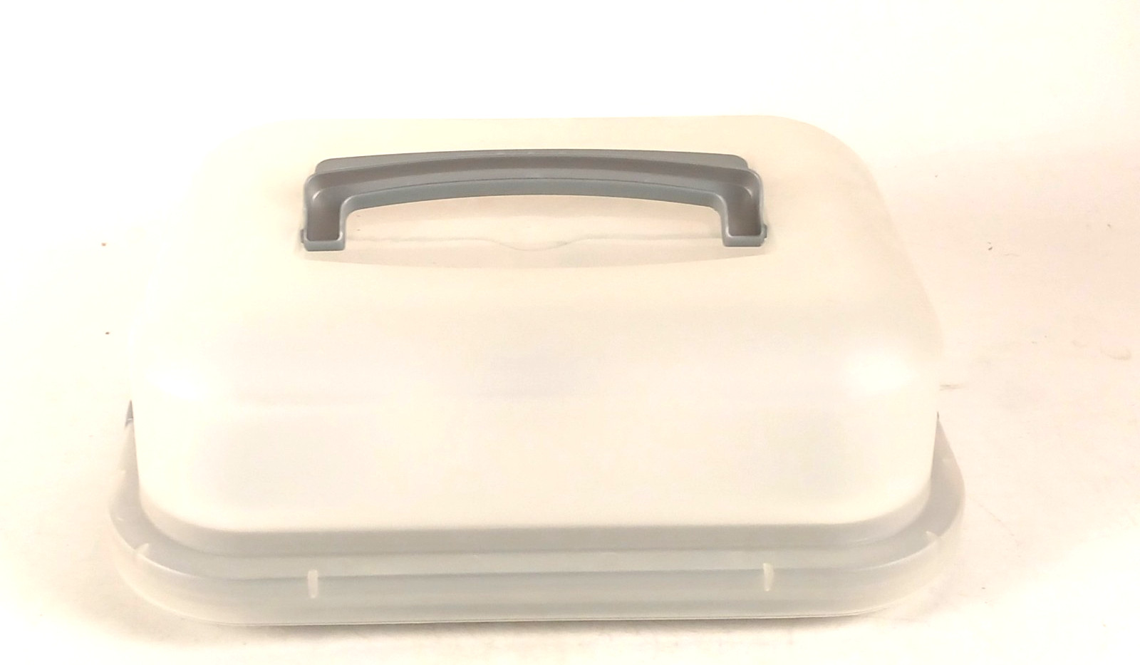Rectangular Cake/Cupcake Carrier/Keeper – Relish Tray/Carrier, 2 sets