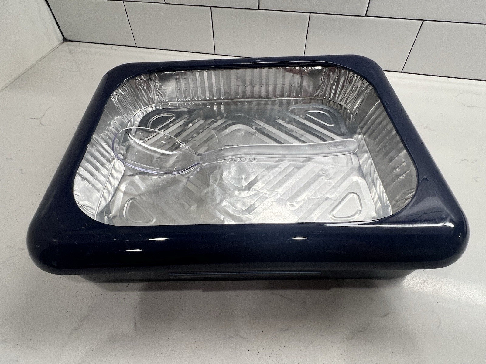 Fancy Panz Foil Pan Carrier/Charcuterie & Veggie Trayz Combo Set Of 2