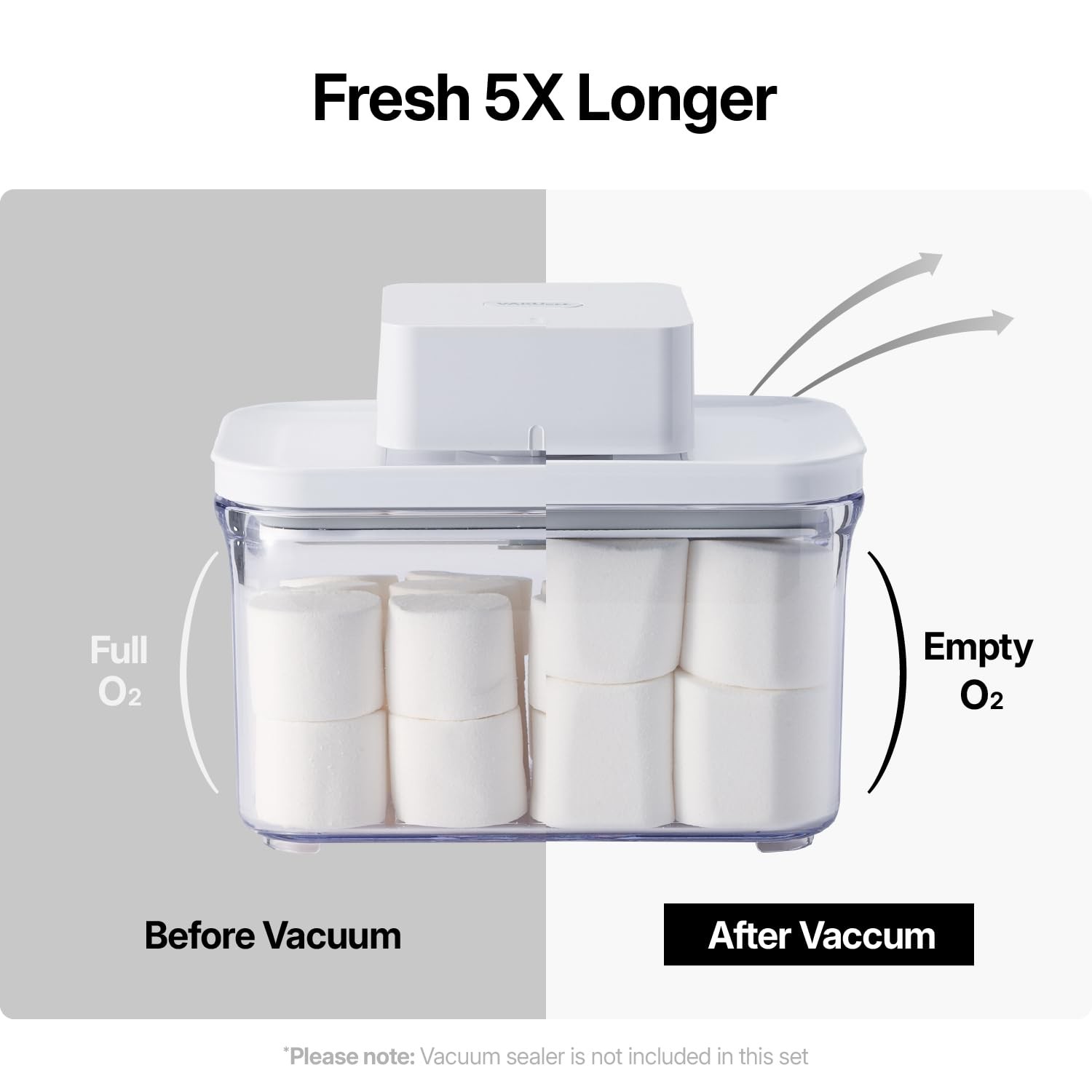 Premium Airtight Food Storage Containers 4-piece/Set, BPA Free, 100% Leak Pro…