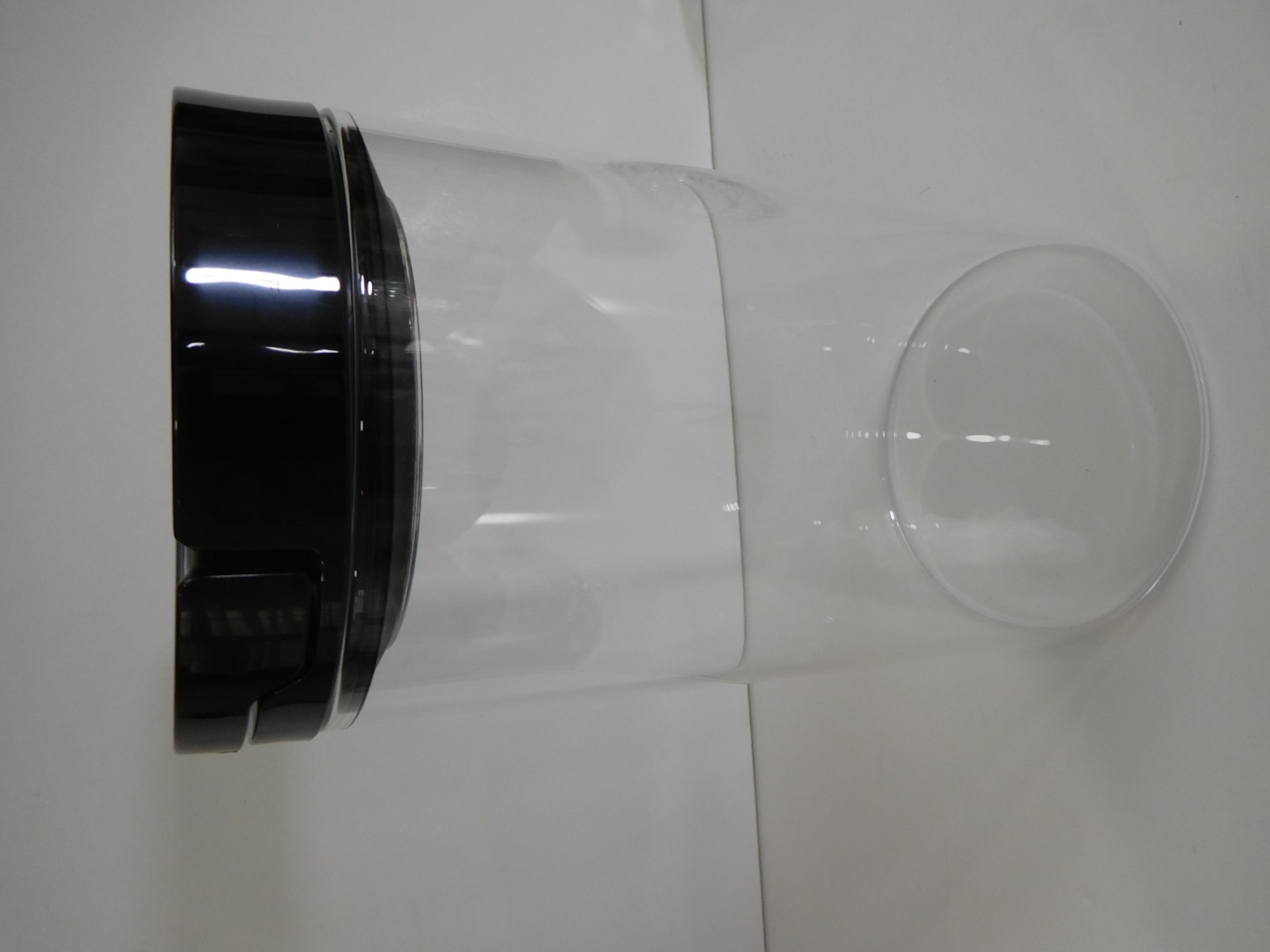 “GLASS” OXO GOOD GRIPS 1.6 qt / 1.5 FLIPLOCK CANISTER storage jar container (#3)