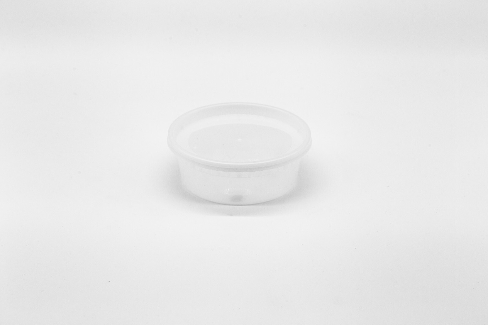 8oz Deli Food Storage Containers with Lid Togo Soup Cup Microwave Safe