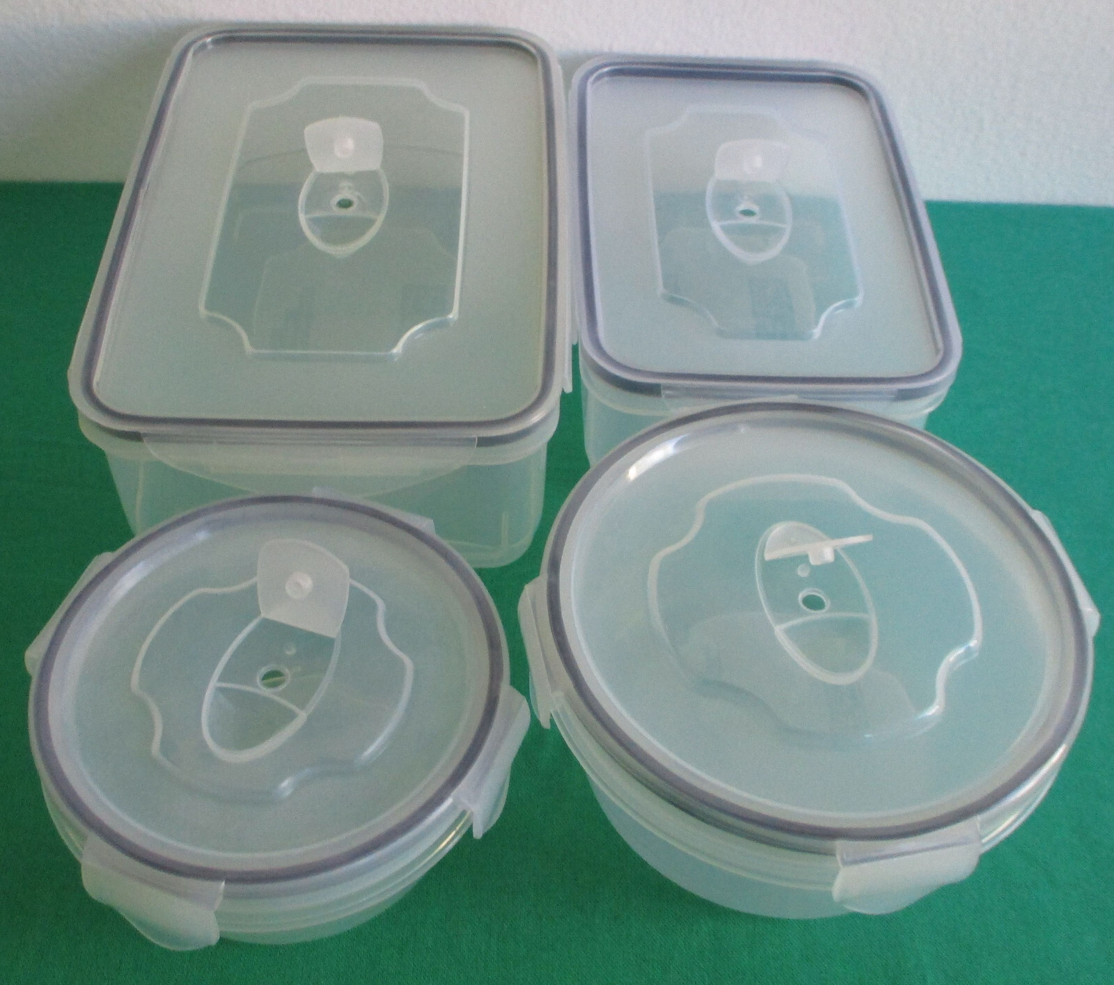 12pc Airtight Food Container Set Storage Lock Seal Lids Vent Leak Proof BPA-Free