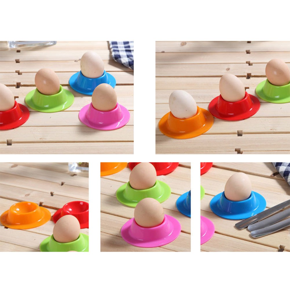 4 Pcs Eggs Holder Rack Case for Refrigerator Dispenser