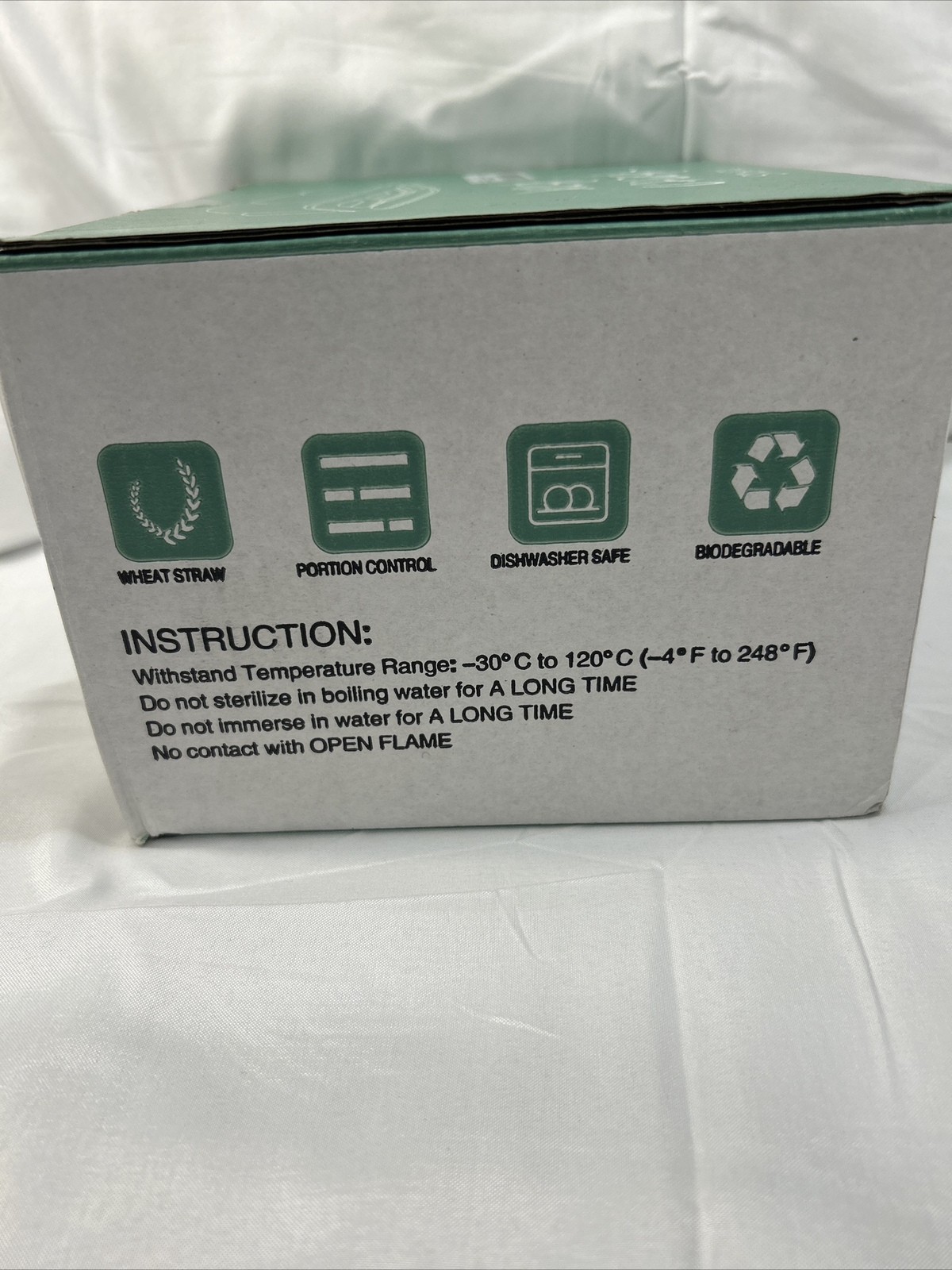 NEW 4 Pack Bento Lunch Boxes 4 Compartment Meal Prep Containers Kids Adults
