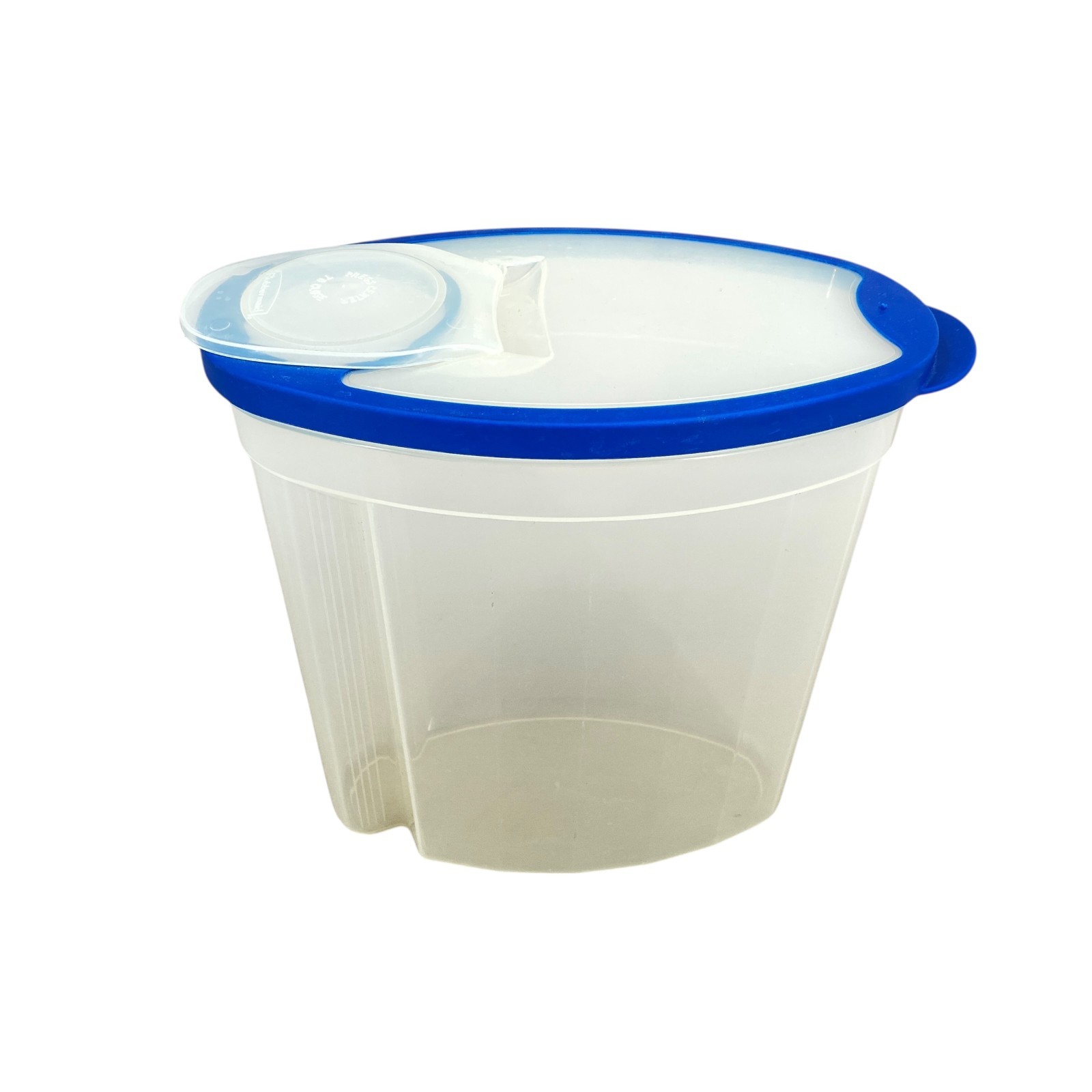 Rubbermaid #5 Servin Saver Flex Seal 1.5 Gallon Cereal Food Container Blue Lid
