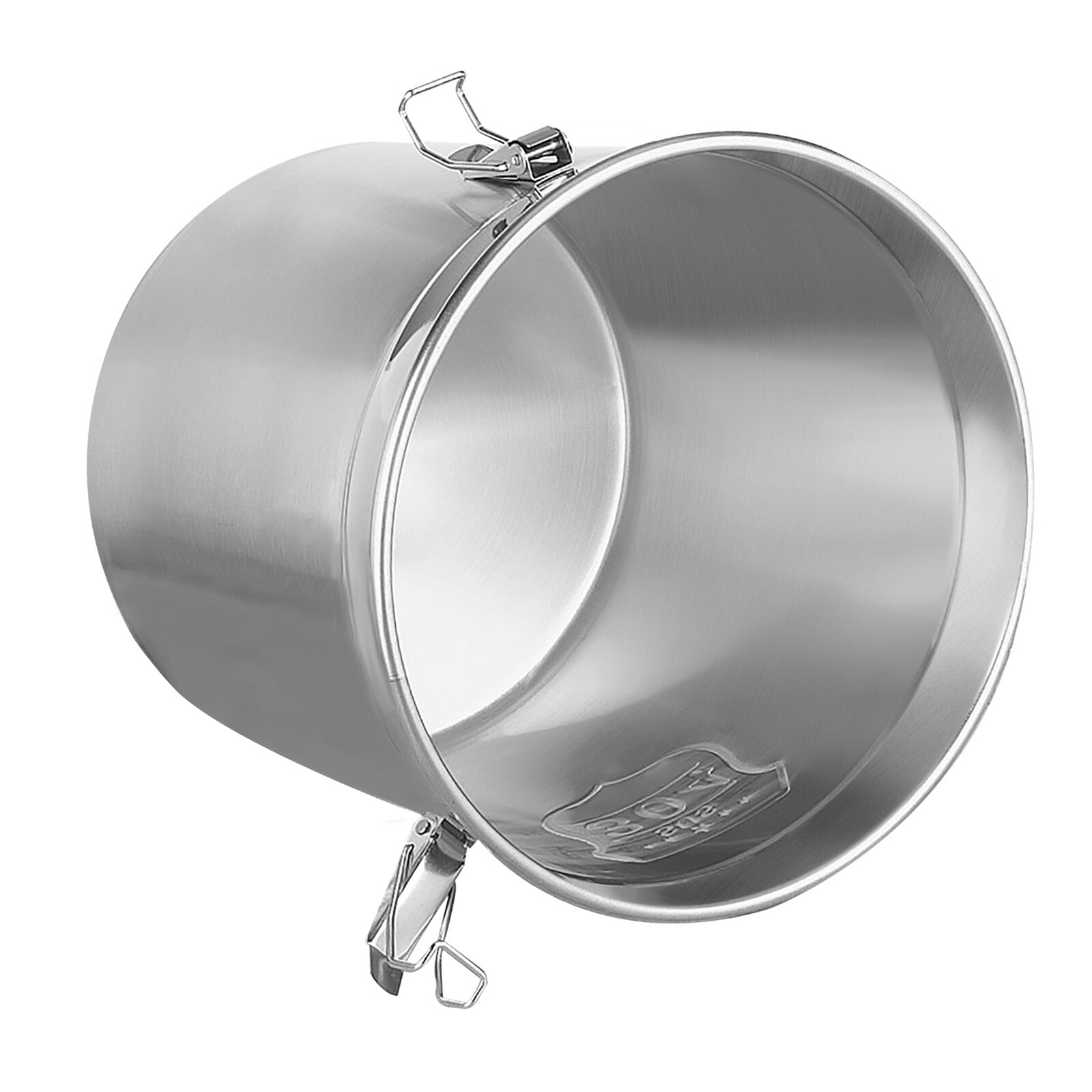 6L Airtight Rice Bucket Canister Food Storage Container 304 Stainless Steel