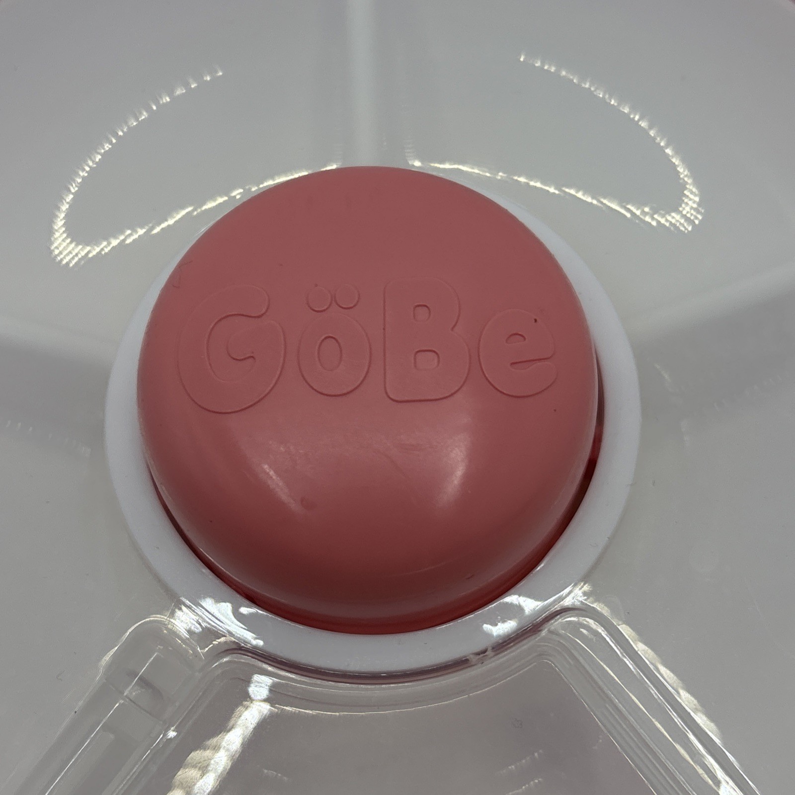 Gobe original snack spinner 5 compartment picnic travel food storage pink