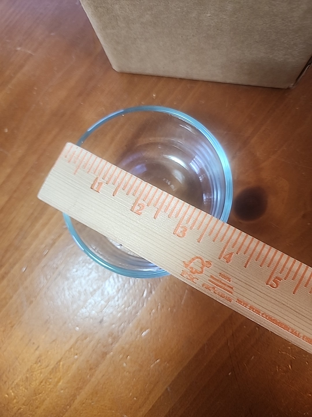 Pyrex 7202A 1 Cup 236 mL Clear Round Glass Food Storage Bowl No Lid Made in USA