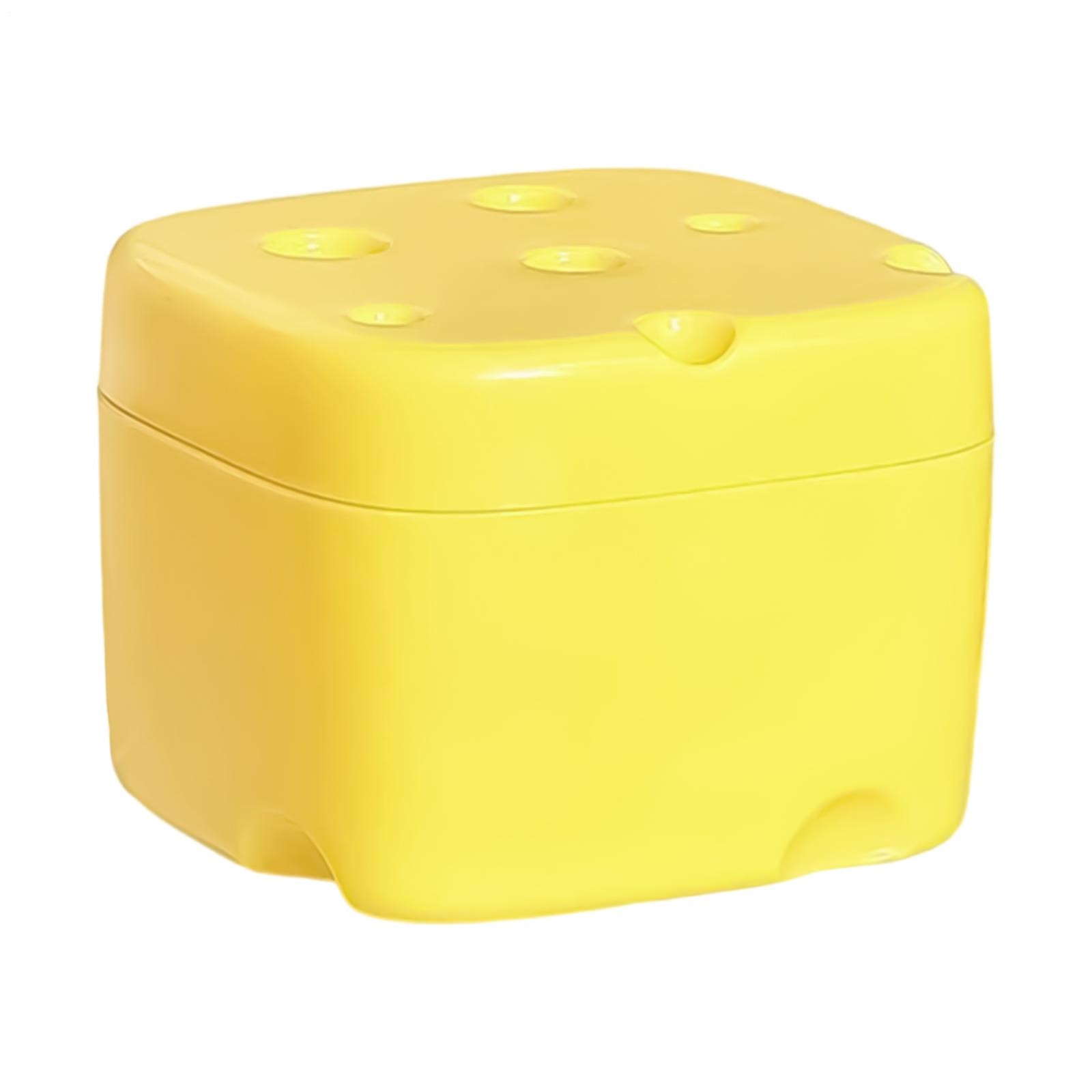 Sliced Cheese Storage Container, Plastic Cheese Slice Keeper for Fridge