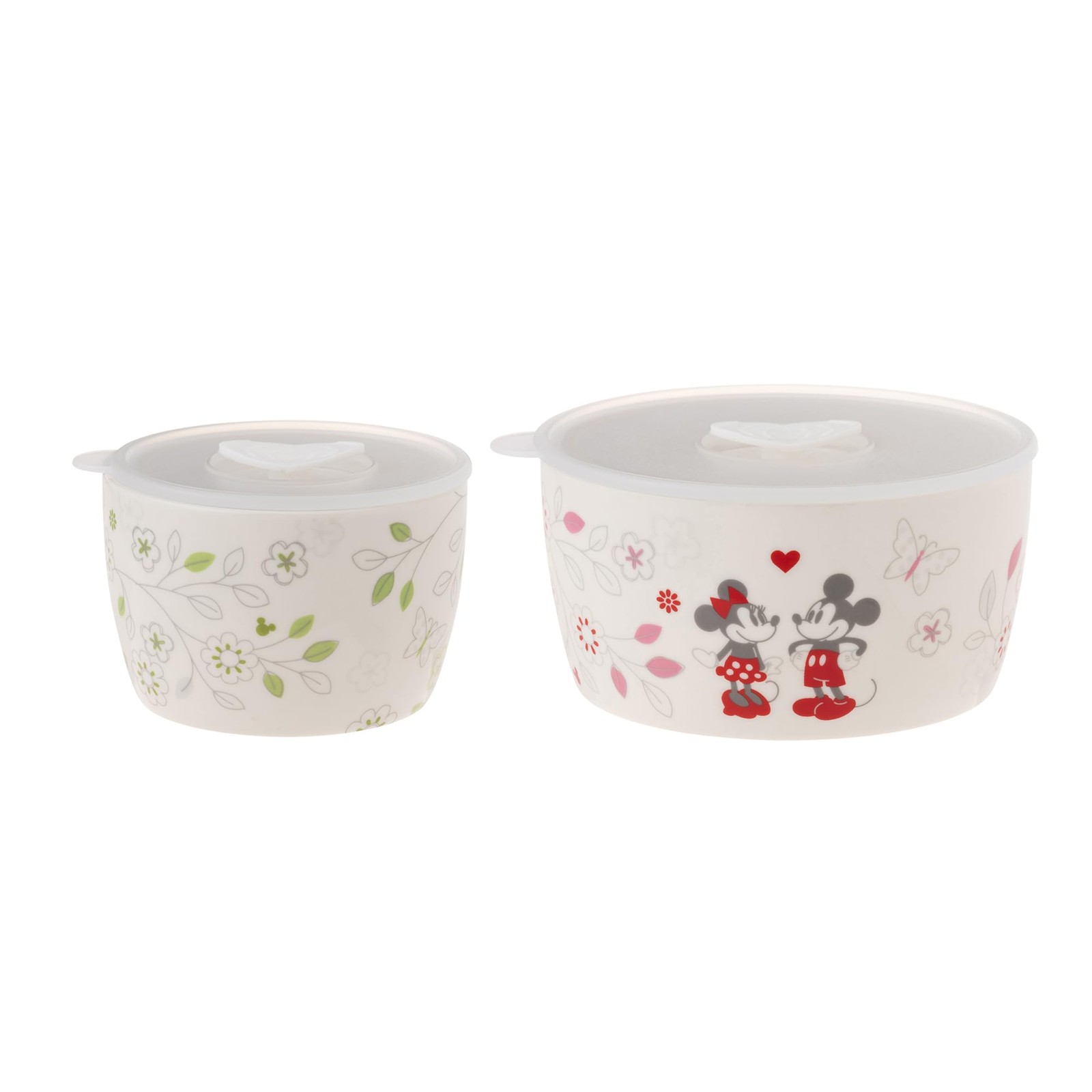 Microwave Pack Storage Container Disney 350ml 210ml Set Boxed