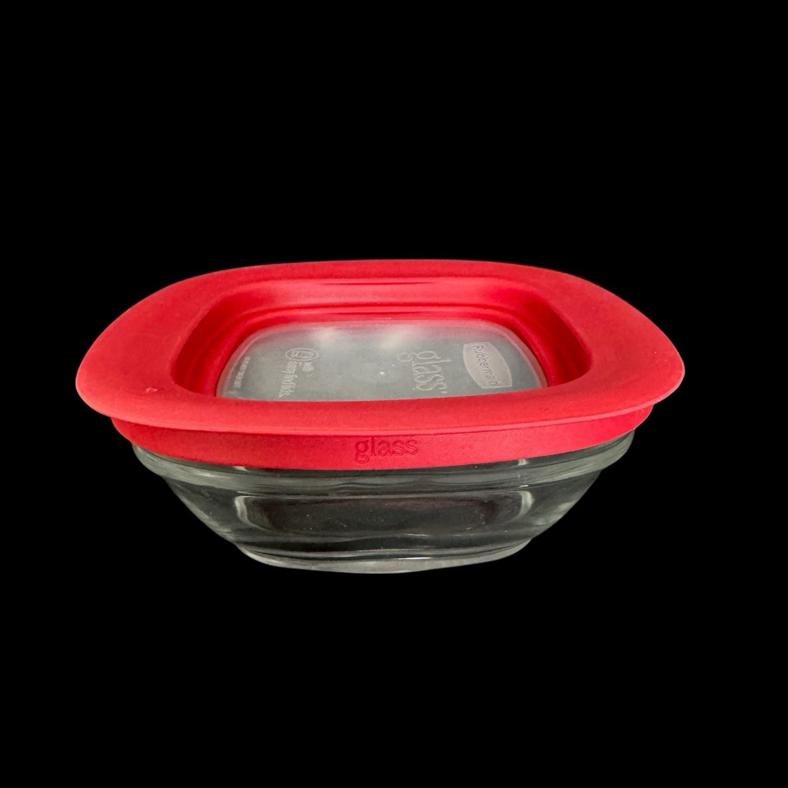 Rubbermaid Glass Food Storage Container WITH Lid 2.5 Cup 7N62 Very GOOD