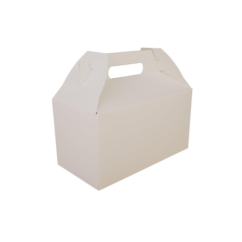 Compostable Cardboard Takeout Boxes W/ Handle Fresh Hot Meals Delivery New