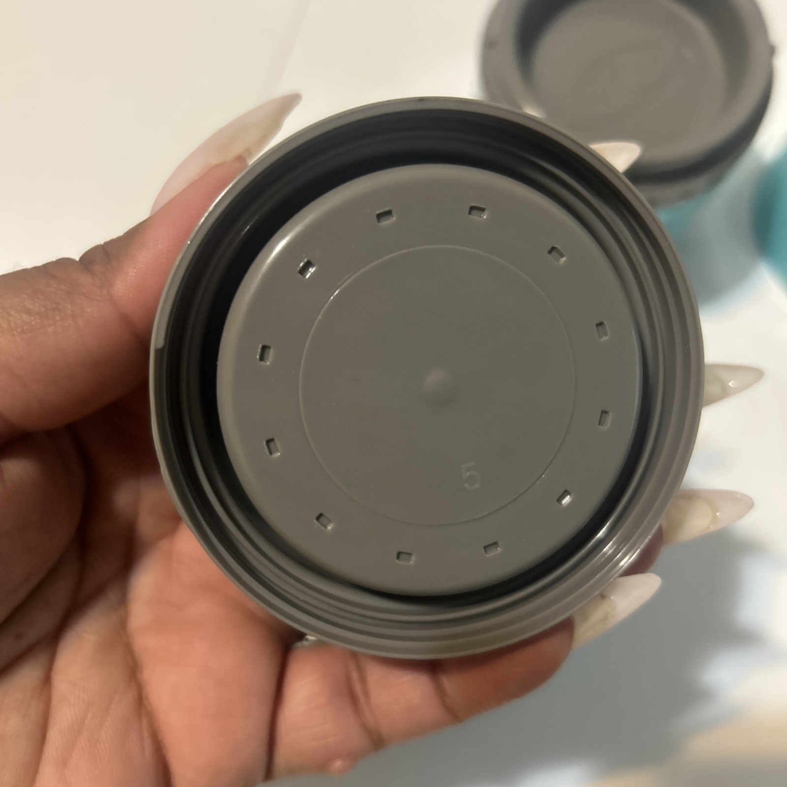 Cyclone Cup Three Compartments For Dry Storage Interlock Cup