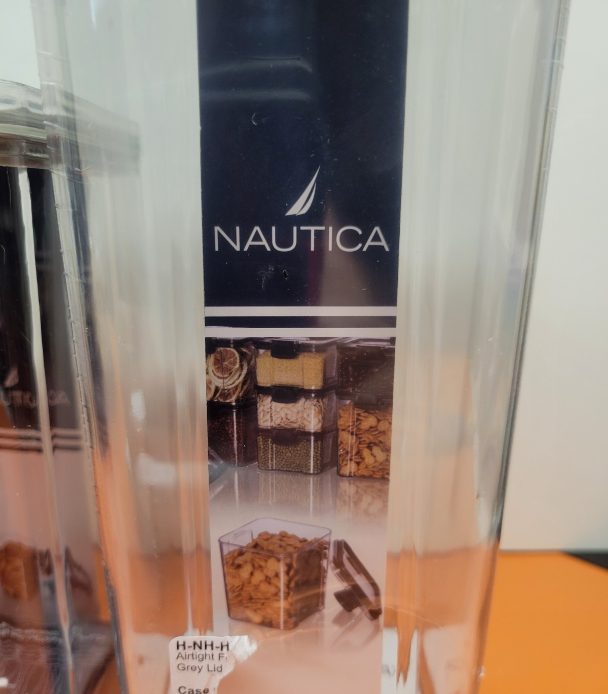 2 PIECE NAUTICA NON-TOXIC AIR-TIGHT FOOD STORAGE CONTAINERS NEW