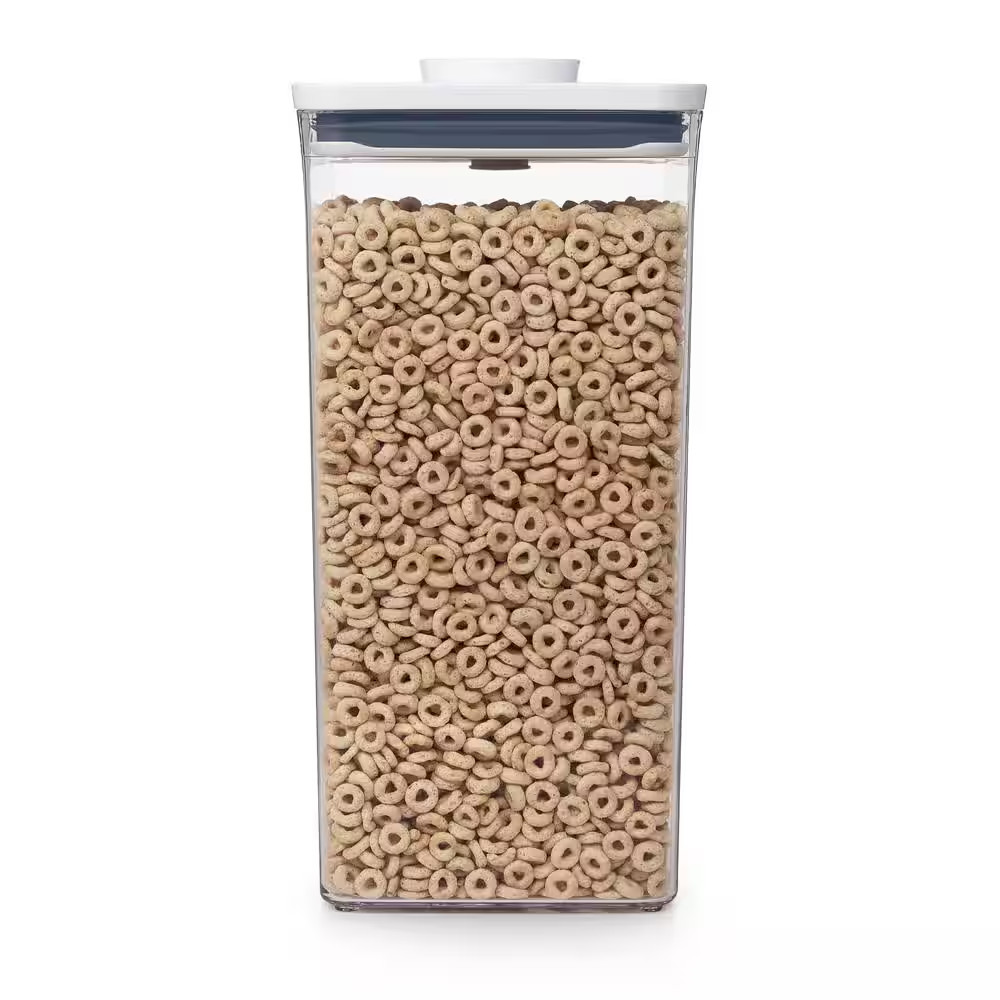 Good Grips 6.0 Qt. Big Square Tall POP Food Storage Container with Airtight Lid