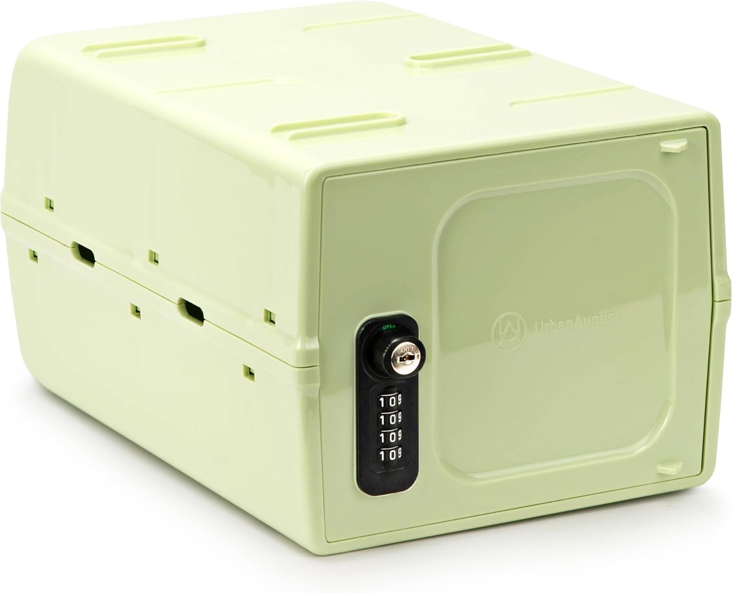 Dual Combination & Keyed Lockbox Lockable Box Everyday Use Multi-Purpose lock