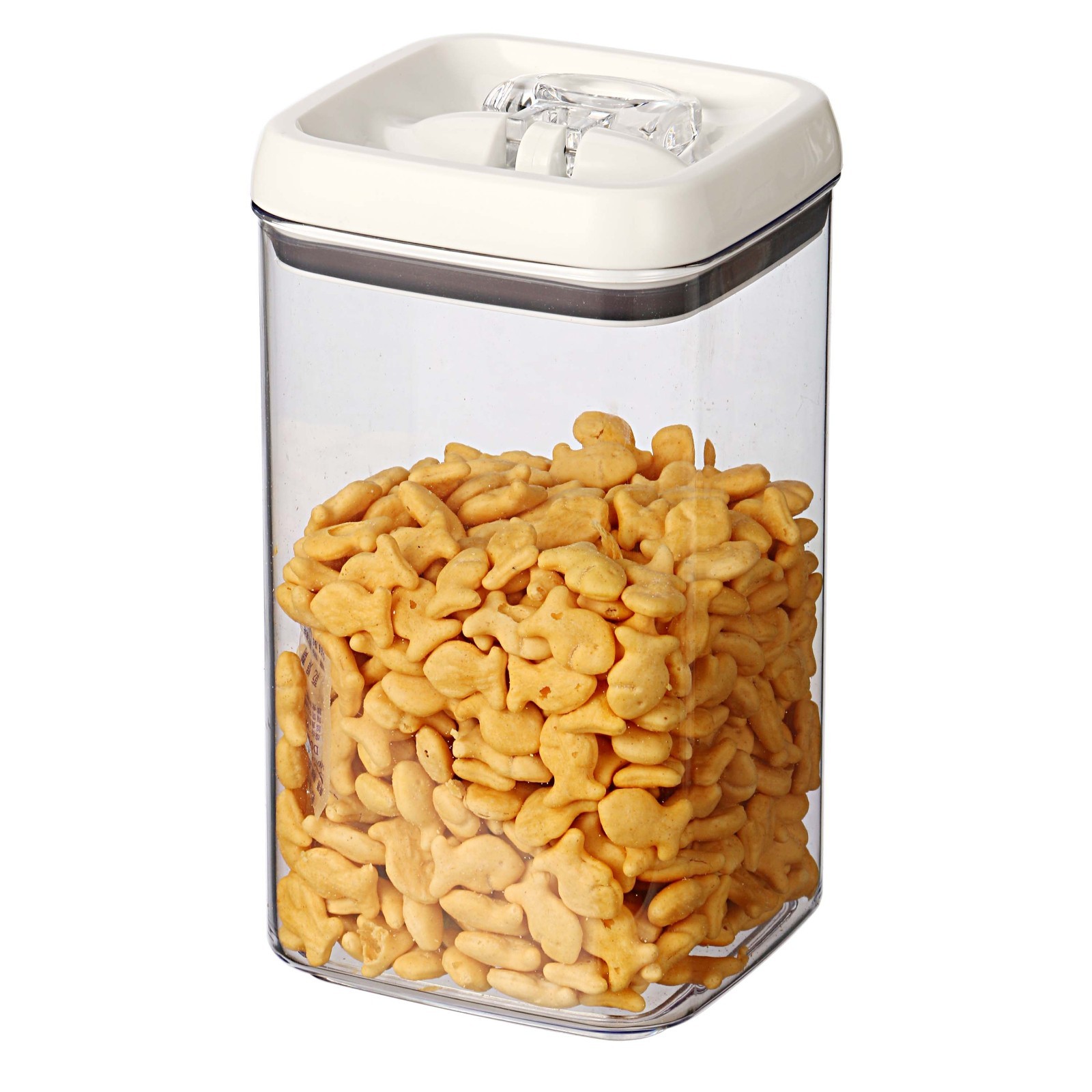 (4 pack) Better Homes & Gardens 9.9 Cup Flip-Tite Square Food Storage Container
