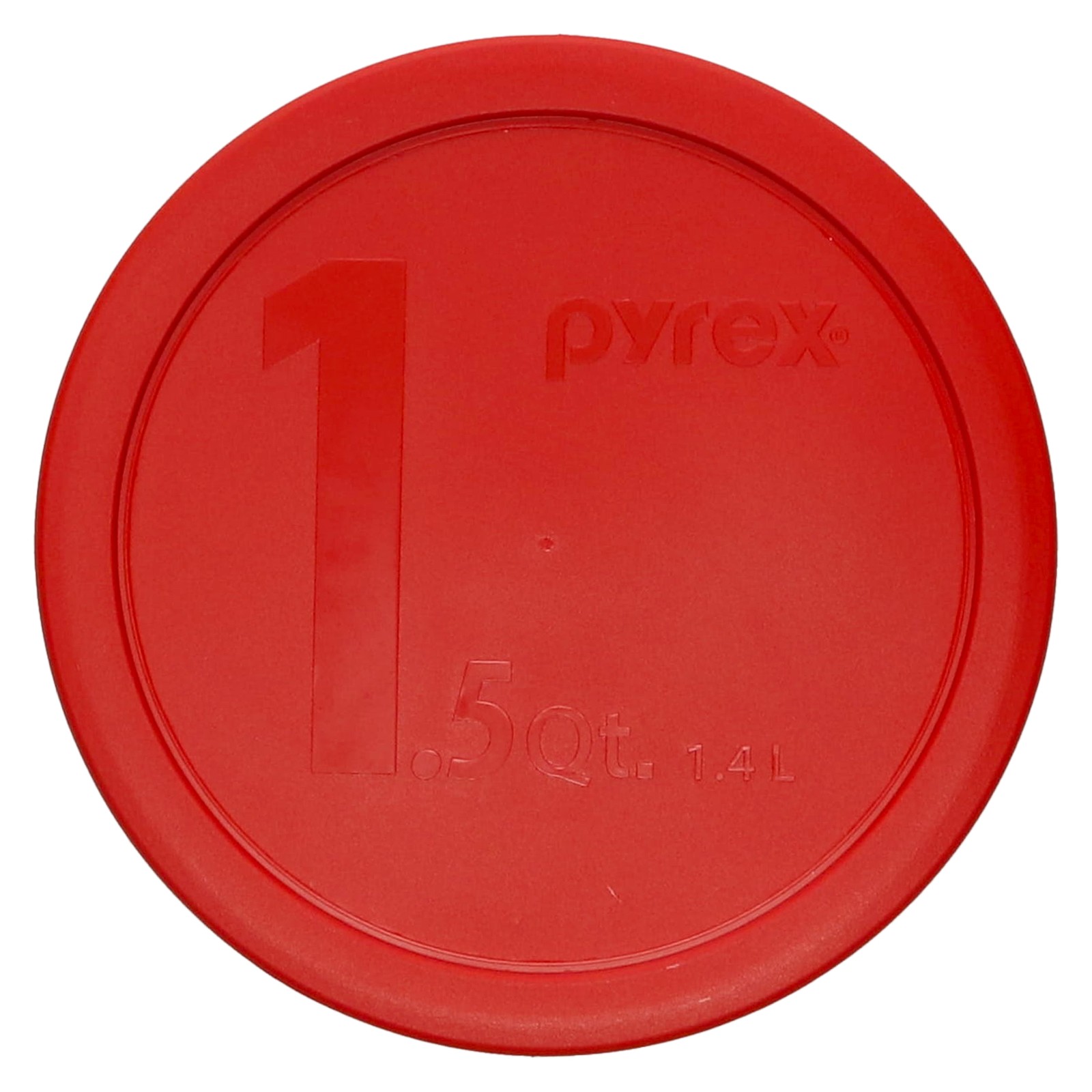 Pyrex 323-PC 1.5-Quart Poppy Red Mixing Bowl Lid