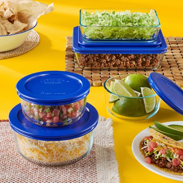 10pc Glass Storage Set