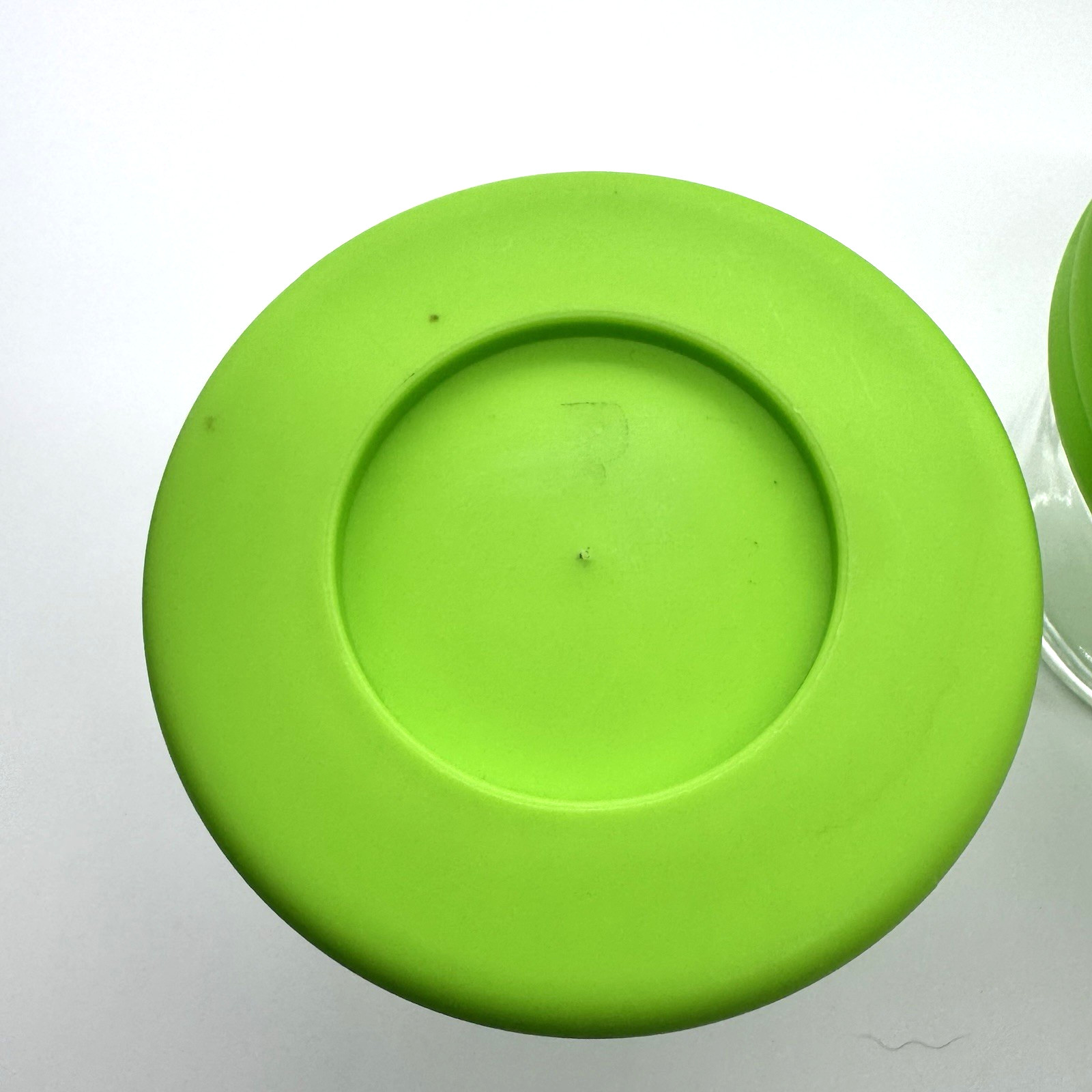 Nellam Baby Food Storage 4 oz Jar Containers with Green lid Set of 10