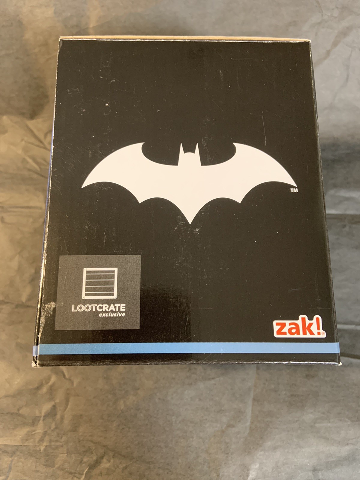 Loot Crate DC Comics Batman food container by Zak! 10.5 oz