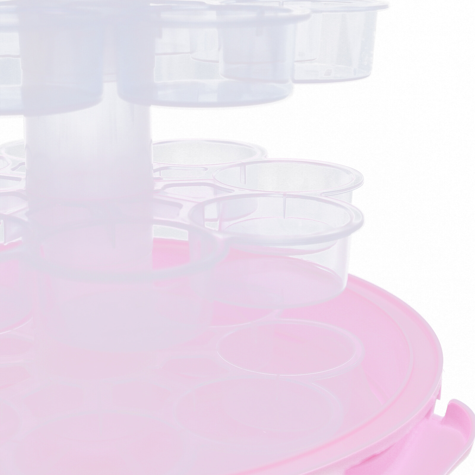 24 Cupcake Carrier Cake Carrier Holder Portable 3 Tier Cupcake Transporter Box