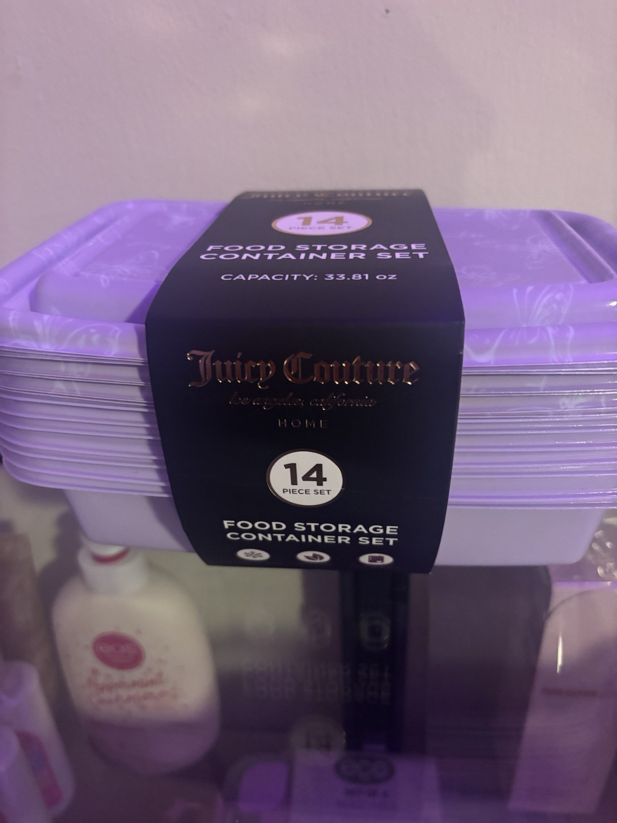 Juicy Couture 14 Piece Food Storage Container
