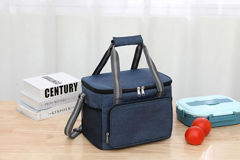 1 Pc Outdoor Picnic Lunch Bag 15L Leakproof Thickened Carry Tote Waterproof