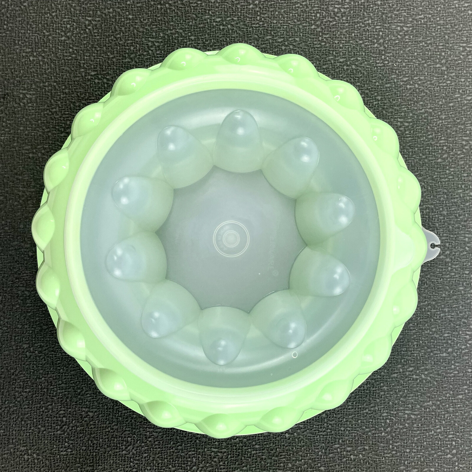 Tupperware Jello Mold Item #1202.2 3 Piece Mint Green Jello Mold Set