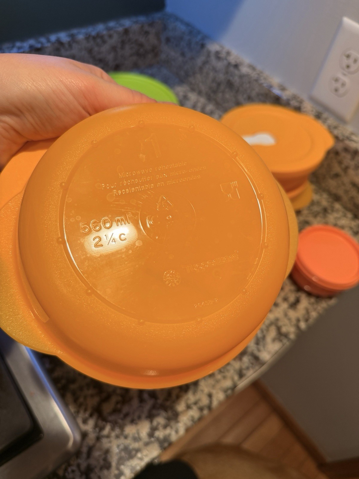 Tupperware Round Storage Container Set 20pc w/Snap Lids Microwaveable, 230-850mL