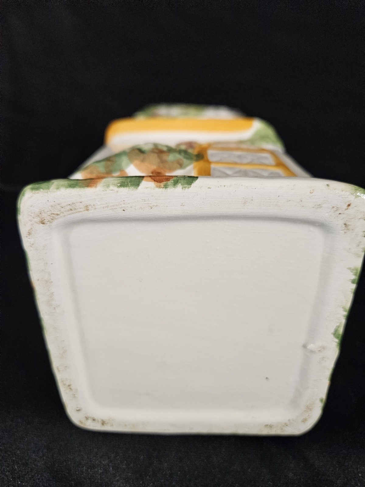 VTG Ceramic Pasta 12″ Canister House Kitchen Storage Jar Tuscan Italian Style