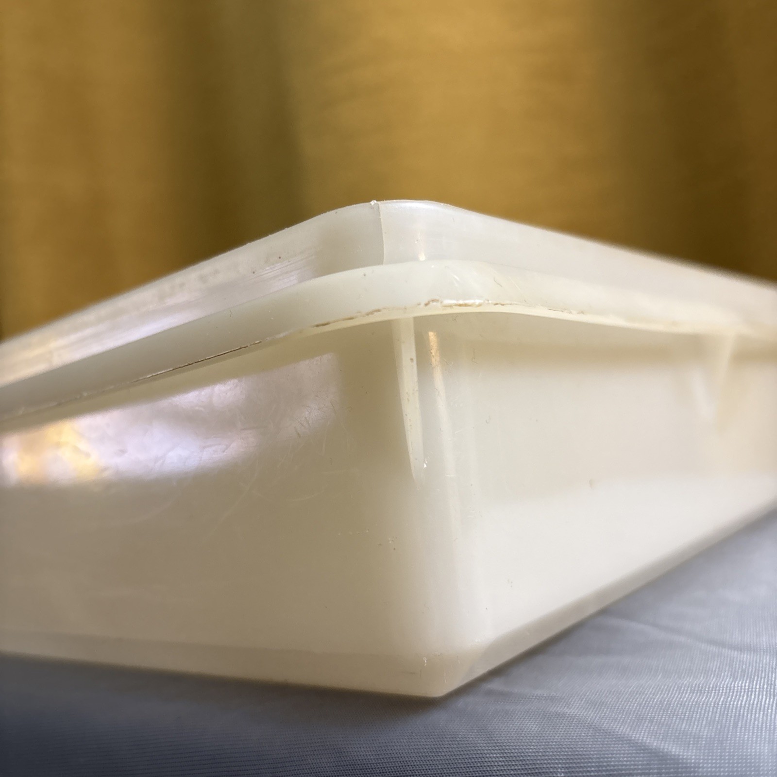 Vintage Tupperware Cold Cut Jello Cake Keeper 13″X 9″ Lid Storage Pan Rectangle