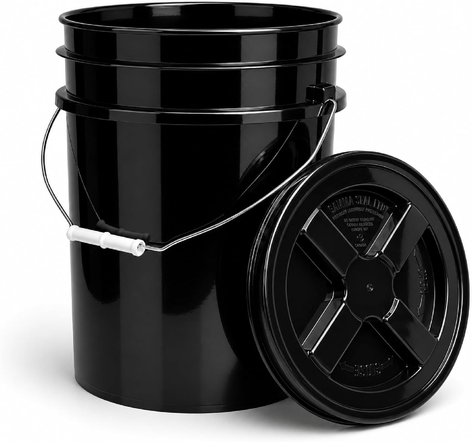 Epackagesupply 5 Gallon Bucket – Food Grade Bucket with Airtight Gamma Seal Scre