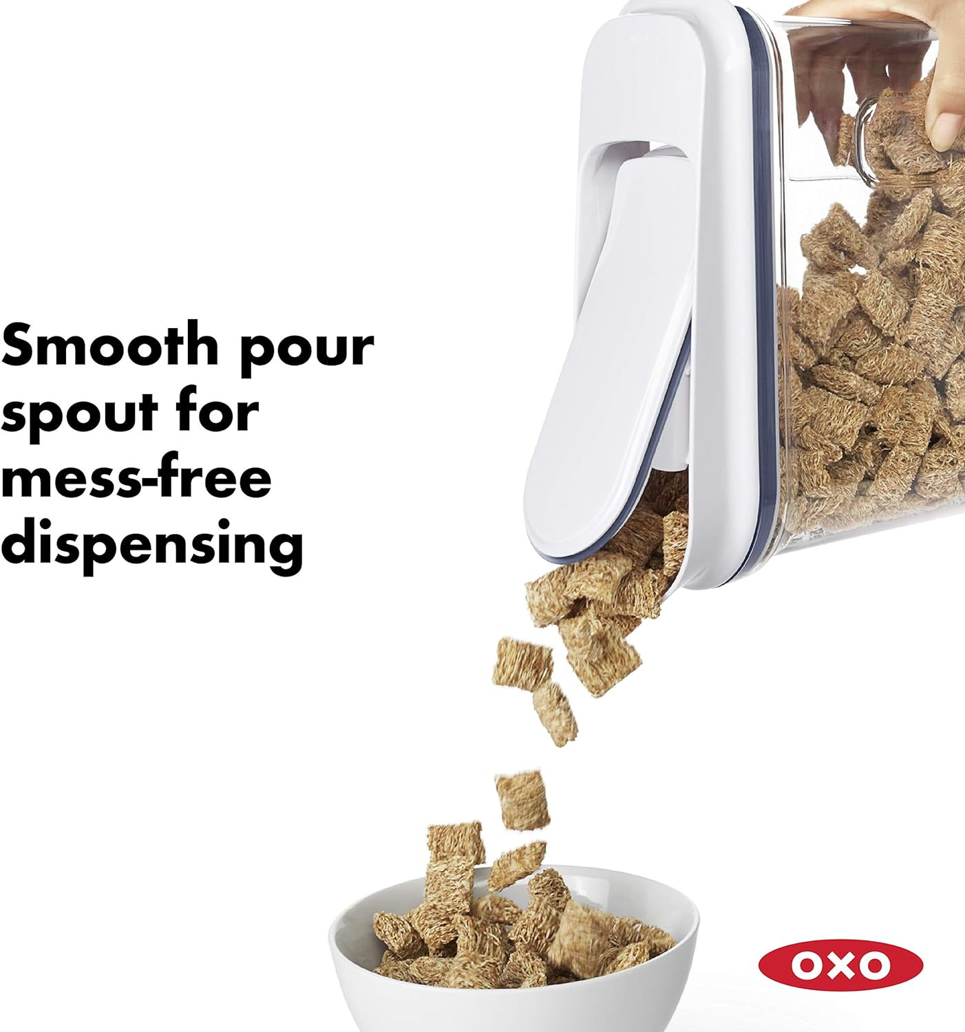 OXO Good Grips Airtight POP Cereal Dispenser – 3.4 Qt Medium Size