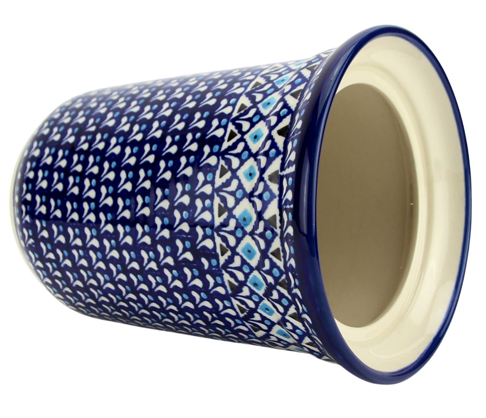 Polish Pottery Market Kitchen Canister by Zaklady Poland – 80 oz.