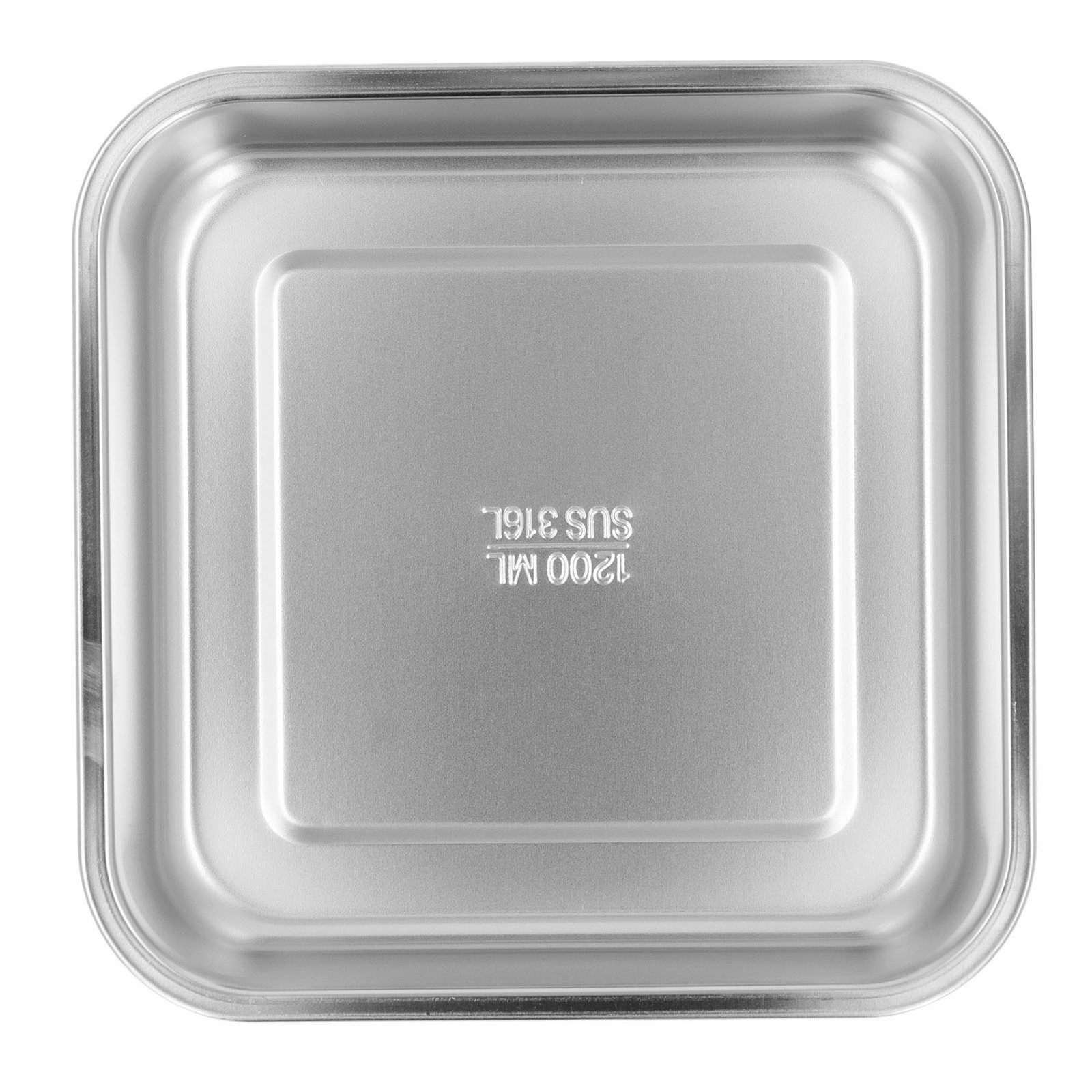 316 Stainless Steel Food Storage Container Vacuum Sealed Metal Food Keeping