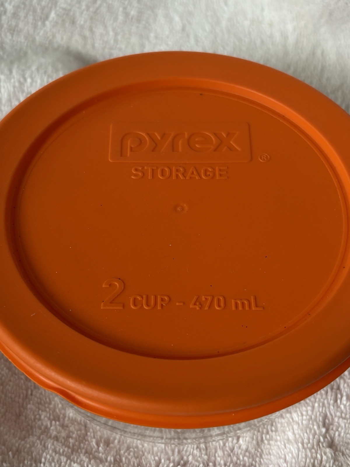 Pyrex Clear Glass Storage Containers Set Of One 1 Cup And One 2 Cup With Lids
