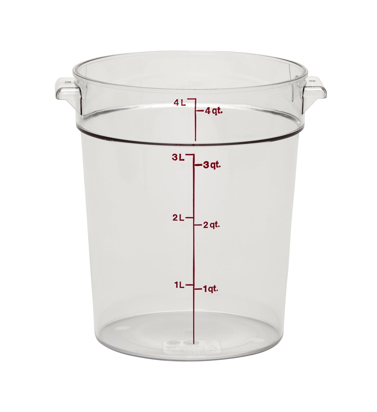 Cambro Food Storage Container – Round Series – 4 QT Quart – Commercial Grade