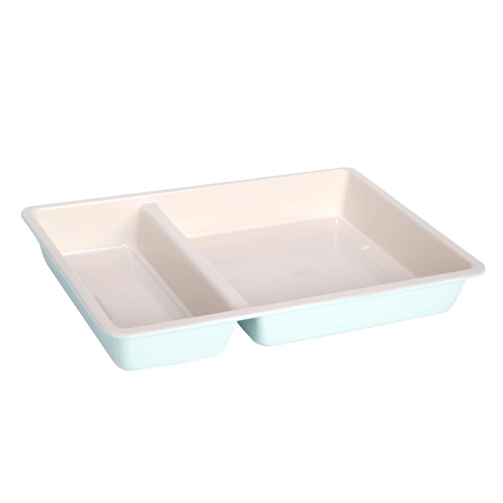 Solutions Bakeware, 13-Inch x 9-Inch 2-Section Roasting Pan, Durable Carbon S…