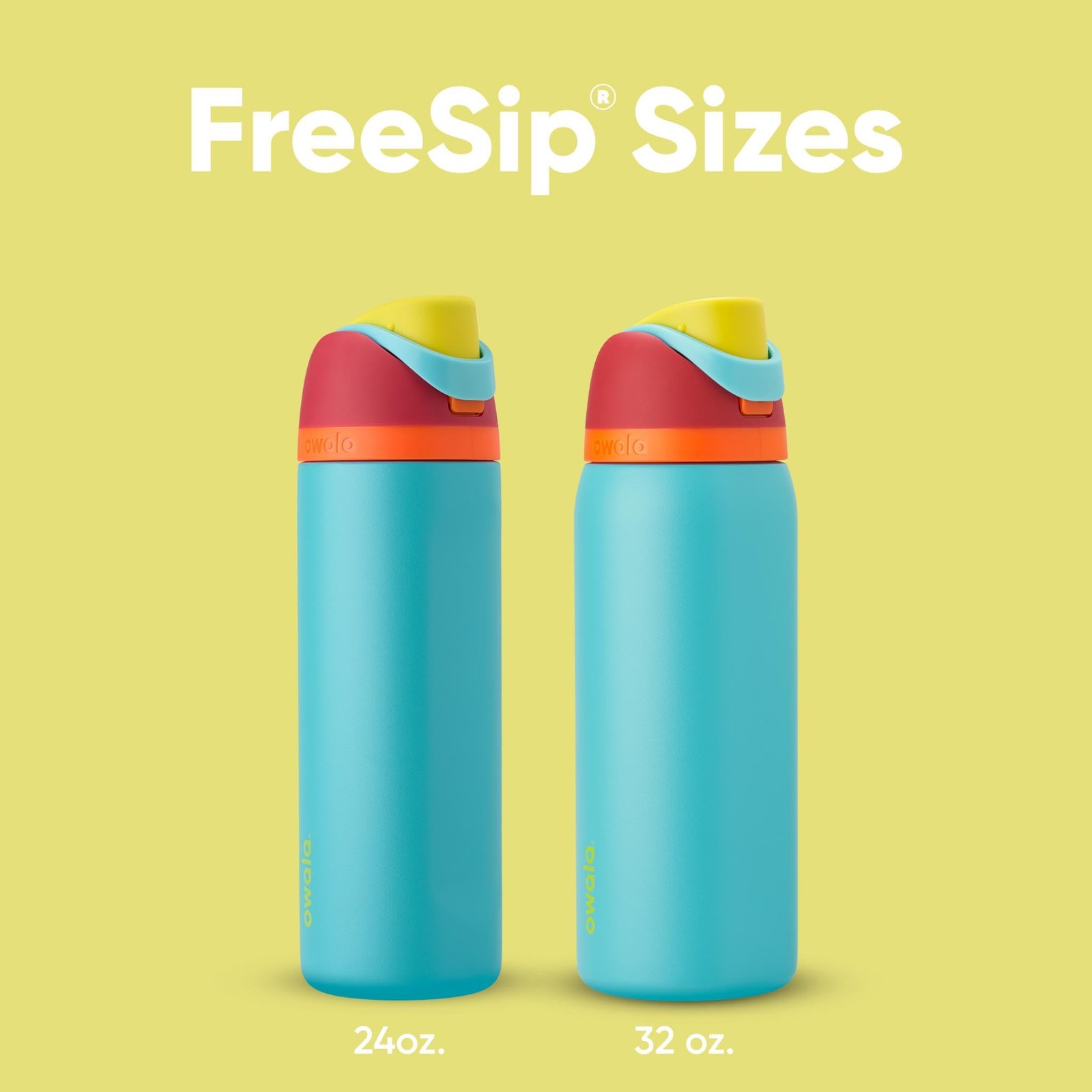 Owala Freesip Insulated Stainless Steel Water Bottle Straw Bpa-Free Sports