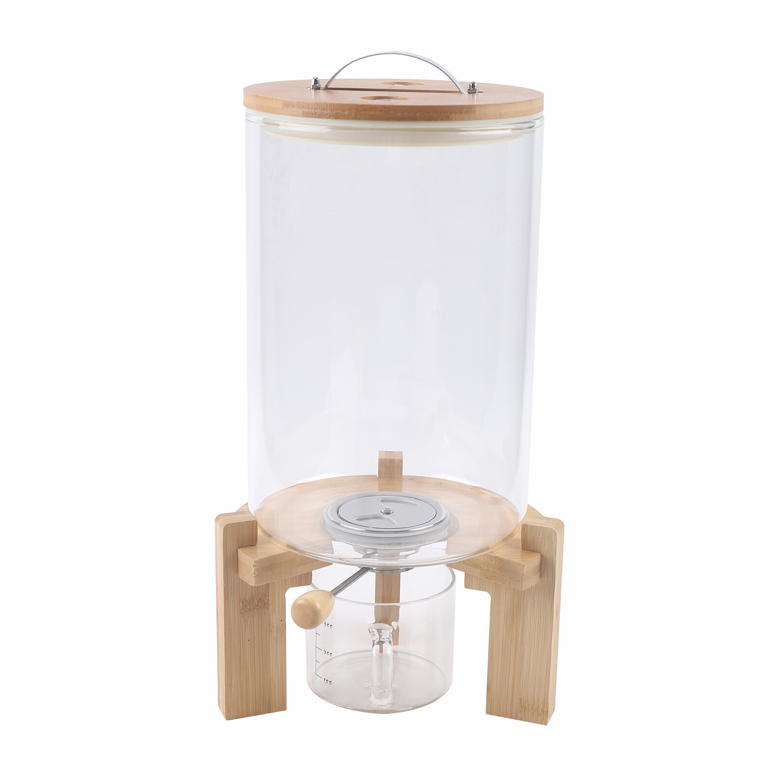 Rice Dispenser Airtight Storage Container Dry Food Storage 7.5L Capacity W/ CUP