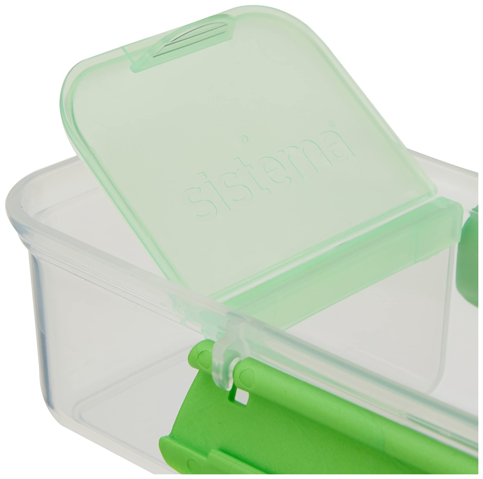 Sistema Snack Attack To Go Split Food Storage Container For Snacks And Dips 1…